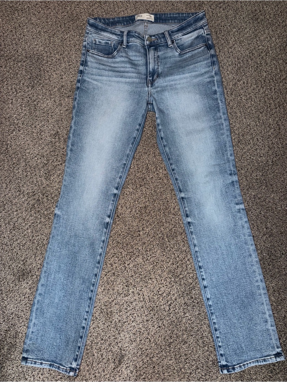 BKE Peyton Straight Fit Women’s Jeans Light Blue 27x32